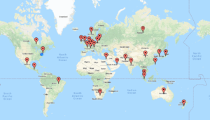 Global IP client map